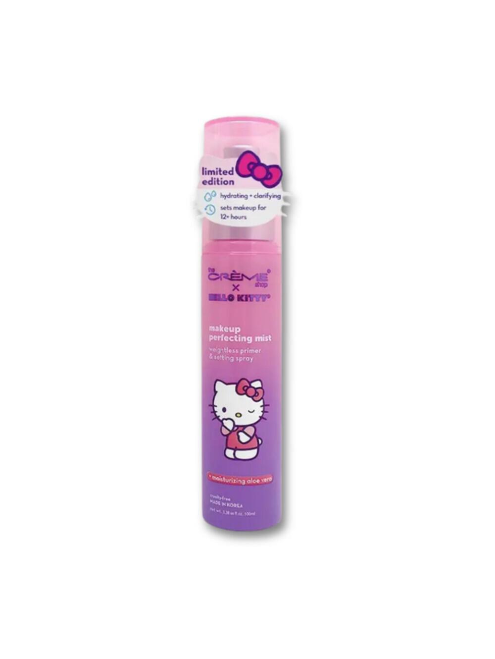 The CRÈME SHOP X Hello Kitty(Purple) Makeup Perfecting Mist, Clear
